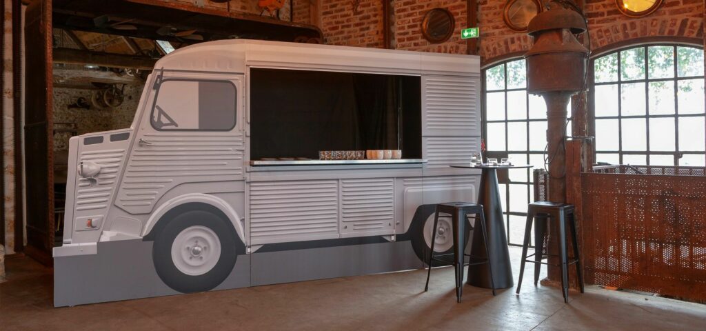 location buffet façon food-truck