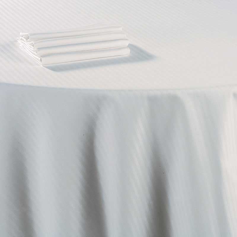 Nappe coton blanc 150 x 250 cm