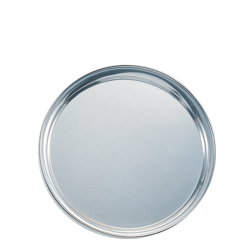 Plateau de service inox 40 cm