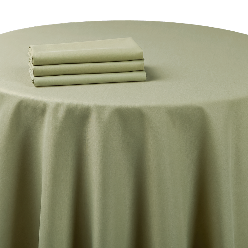 Serviette de table chintz vert amande 60 x 60 cm