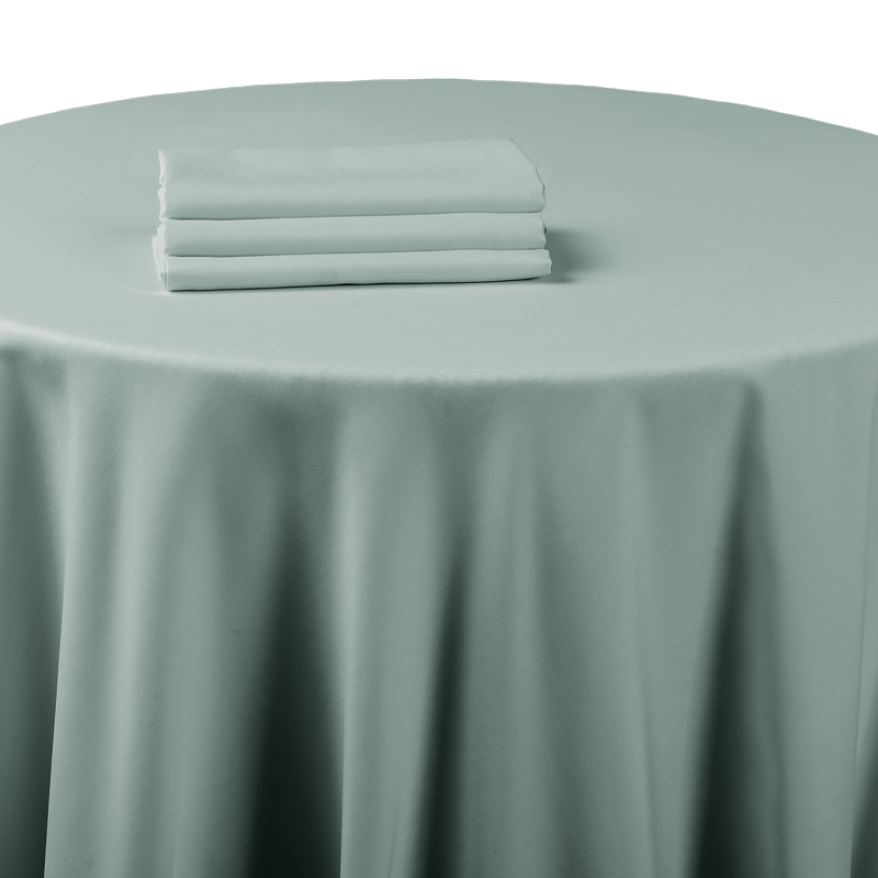 Serviette de table chintz gris souris 60 x 60 cm ignifugée M1