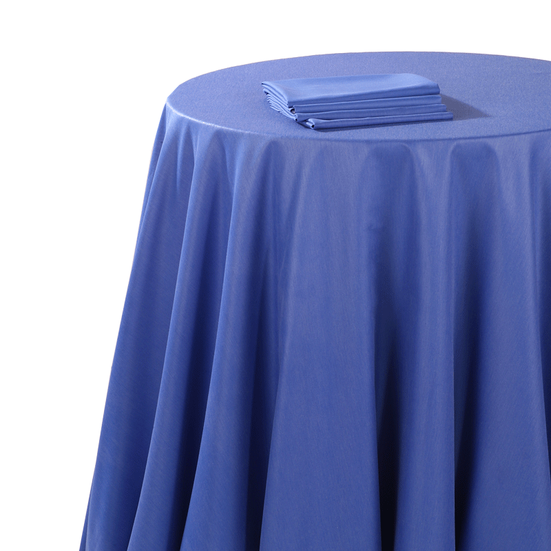 Nappe chintz bleu océan 210 x 210 cm