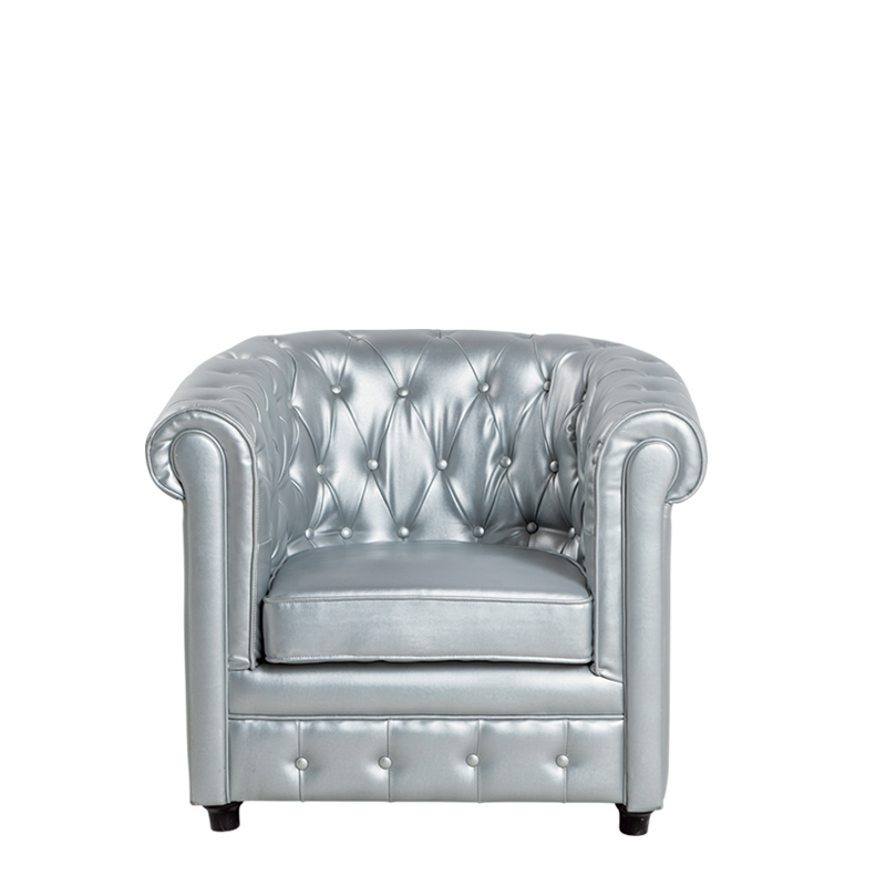 Fauteuil Chesterfield l 82 P 75 H 75 cm