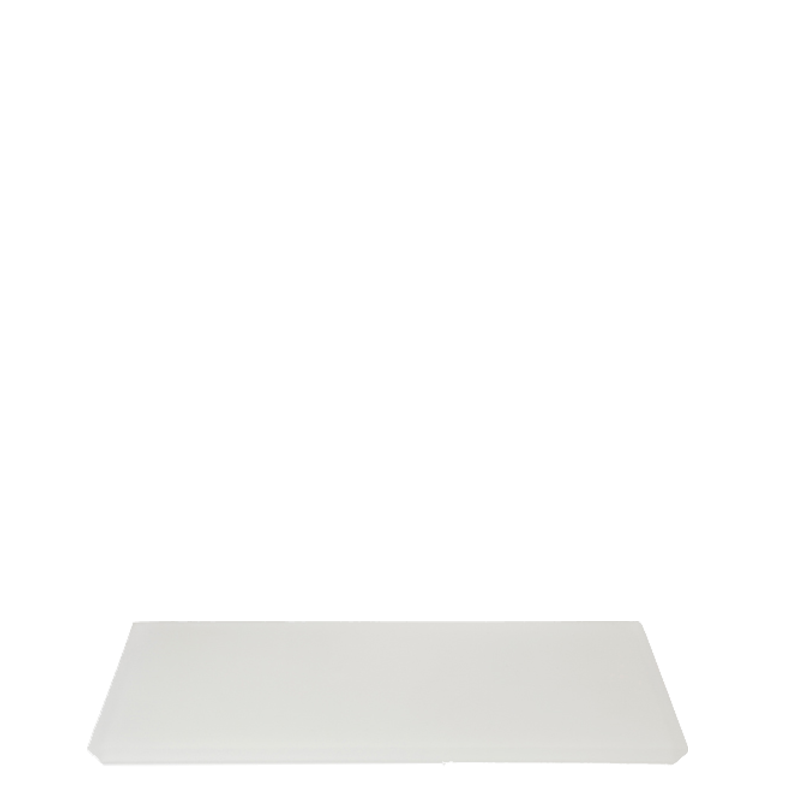Plateau résine blanc 20 x 30 cm