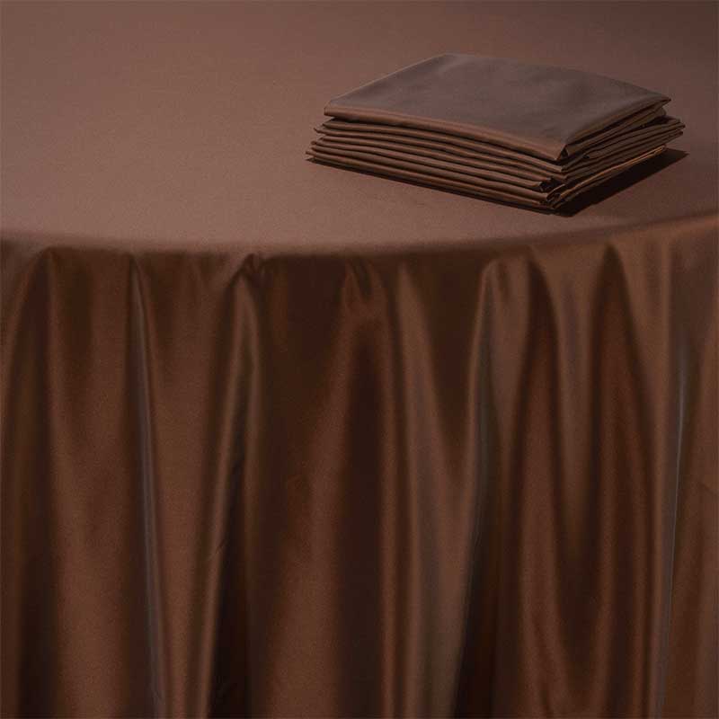 Nappe Toscane cuivre 280 x 500 cm