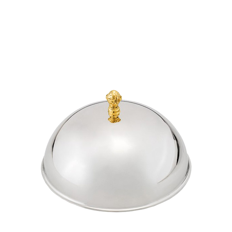 Cloche assiette inox Ø 25,5 cm H 14 cm