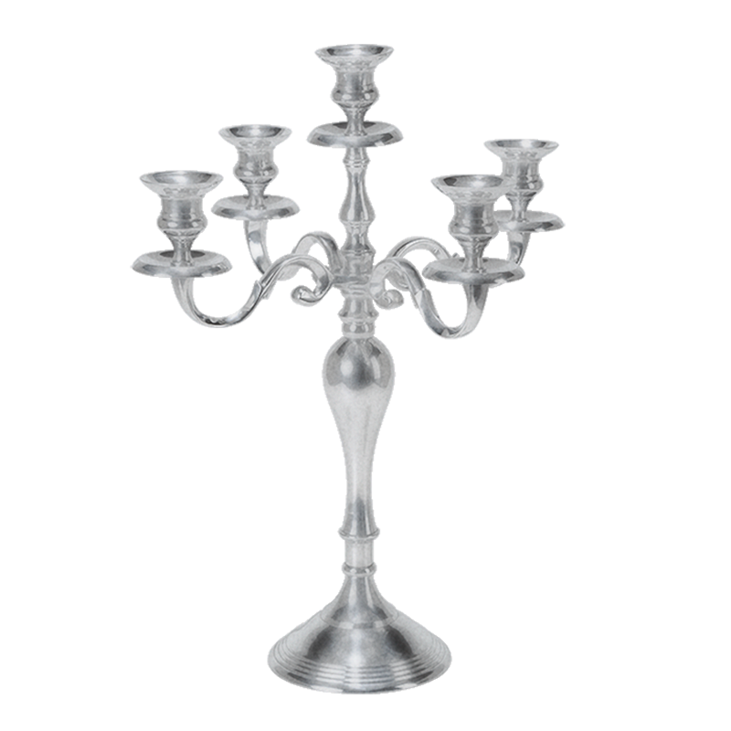Chandelier 5 feux H 52 cm