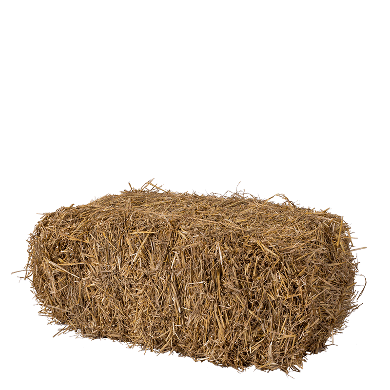 Botte de paille Vintage 40 x 70 cm H 34 cm