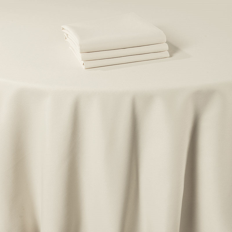 Nappe Marjorie beige 290 x 400 cm ignifugée M1