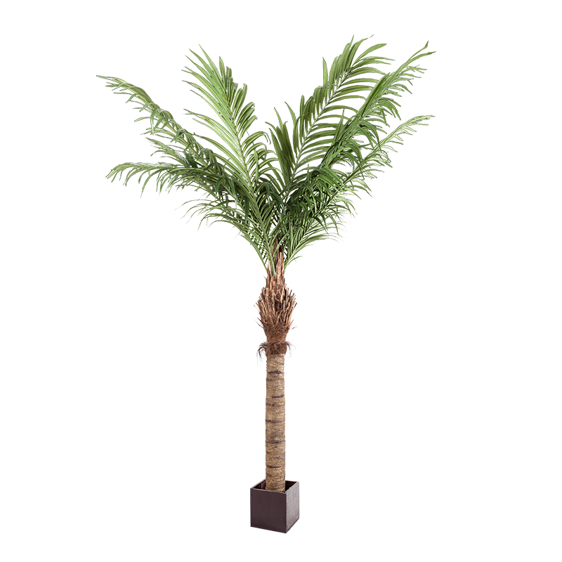 Palmier artificiel H 250 cm avec pot