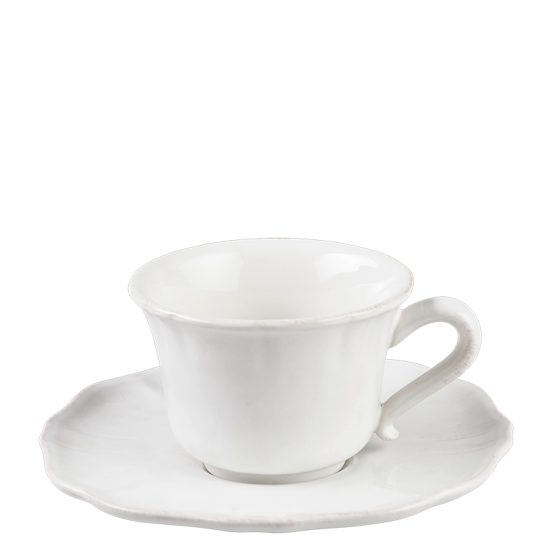 Tasse et sous-tasse à thé Romance 20 cl