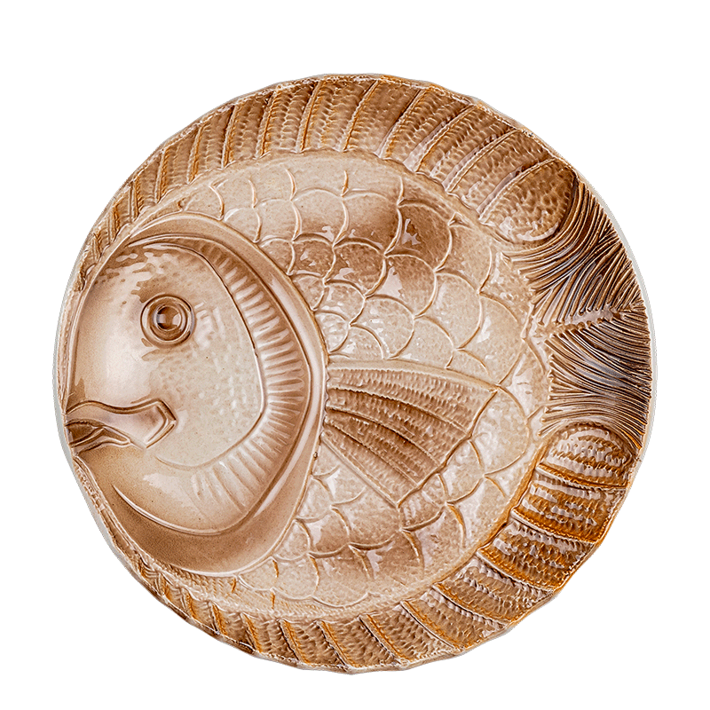 Assiette poisson Vintage Ø 25 cm