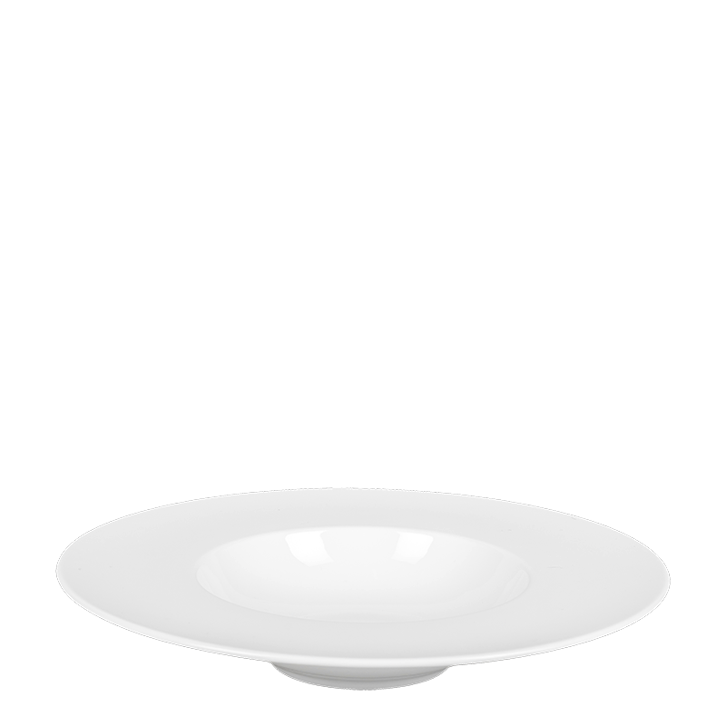 Assiette creuse Plane Blanche Ø 27cm Ø bassin 15 cm