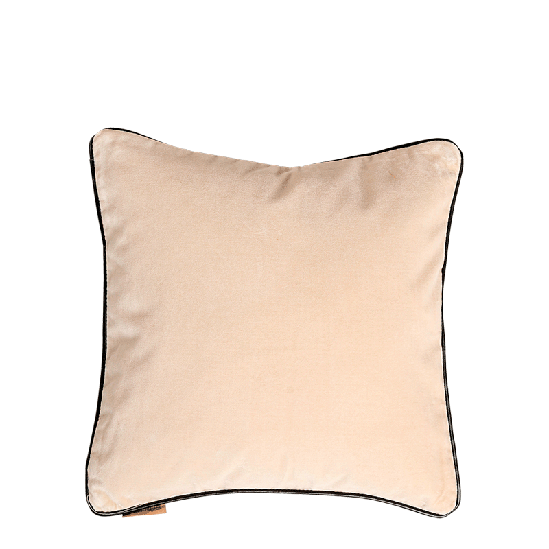 Coussin Velvet crème 40 x 40 cm
