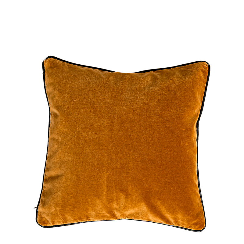 Coussin Velvet bronze 40 x 40 cm