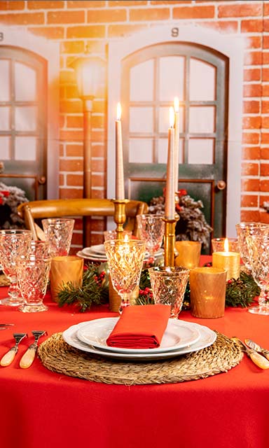 Location de vaisselle à Noël : nos idées de décoration pour votre table -  Options