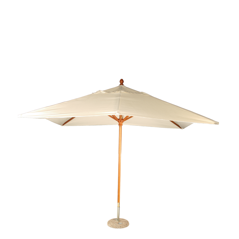 Parasol Louisiane 300 x 300 cm + socle granit Ø 50 cm