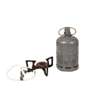 Réchaud gaz avec bouteille et détendeur