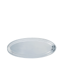 Plat ovale argent 35 x 80 cm