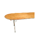 Table ovale 100 x 200 cm