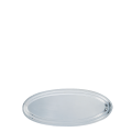 Plat ovale argent 30 x 70 cm