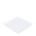 Serviette de table coton blanc 60 x 60 cm
