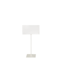 Panneau pied blanc format 40 x 50 cm H 90 à 150 cm délai 24H A3
