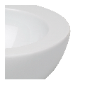 Bol pilon blanc Ø 16 cm H 9,5 cm 40 cl