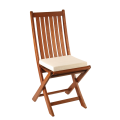 Chaise Louisiane avec galette lin