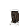 Support de sac poubelle PVC à pédale