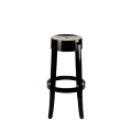 Tabouret Cristal noir H 75 cm