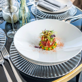 Assiette de présentation Prisme Ø 32 cm