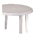 Table ronde de jardin Ø 98 cm H 72 cm