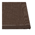 Serviettes tissu chocolat 24 x 16 cm (par 10 )