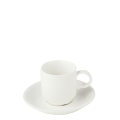 Tasse et sous-tasse à café Bruges 9 cl