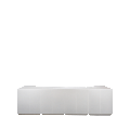 Module droit Bar light 55 x 200 cm H 115 cm