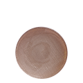 Assiette à pain taupe en verre Ø 14 cm