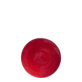 Assiette à pain rouge en verre Ø 14 cm