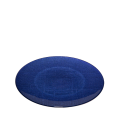 Assiette de présentation bleue en verre Ø 32 cm