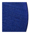 Assiette de présentation bleue en verre Ø 32 cm