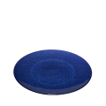 Assiette de présentation bleue en verre Ø 32 cm