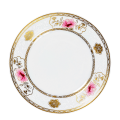 Assiette plate Pivoine rose Ø 27 cm