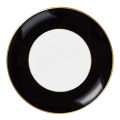 Assiette plate Rocco noire Ø 27 cm