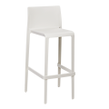 Chaise haute Sila blanche H 100 cm