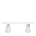 Banc Icône blanc 40 x 160 cm H 47 cm