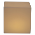 Table d'appoint lumineuse 40 x 40 cm H 40 cm