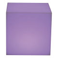 Table d'appoint lumineuse 40 x 40 cm H 40 cm