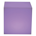Table d'appoint lumineuse 40 x 40 cm H 40 cm