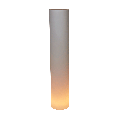 Cylindre lumineux autonome Ø 30 cm H 160 cm