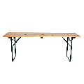 Table kermesse 80 x 220 cm H 78 cm